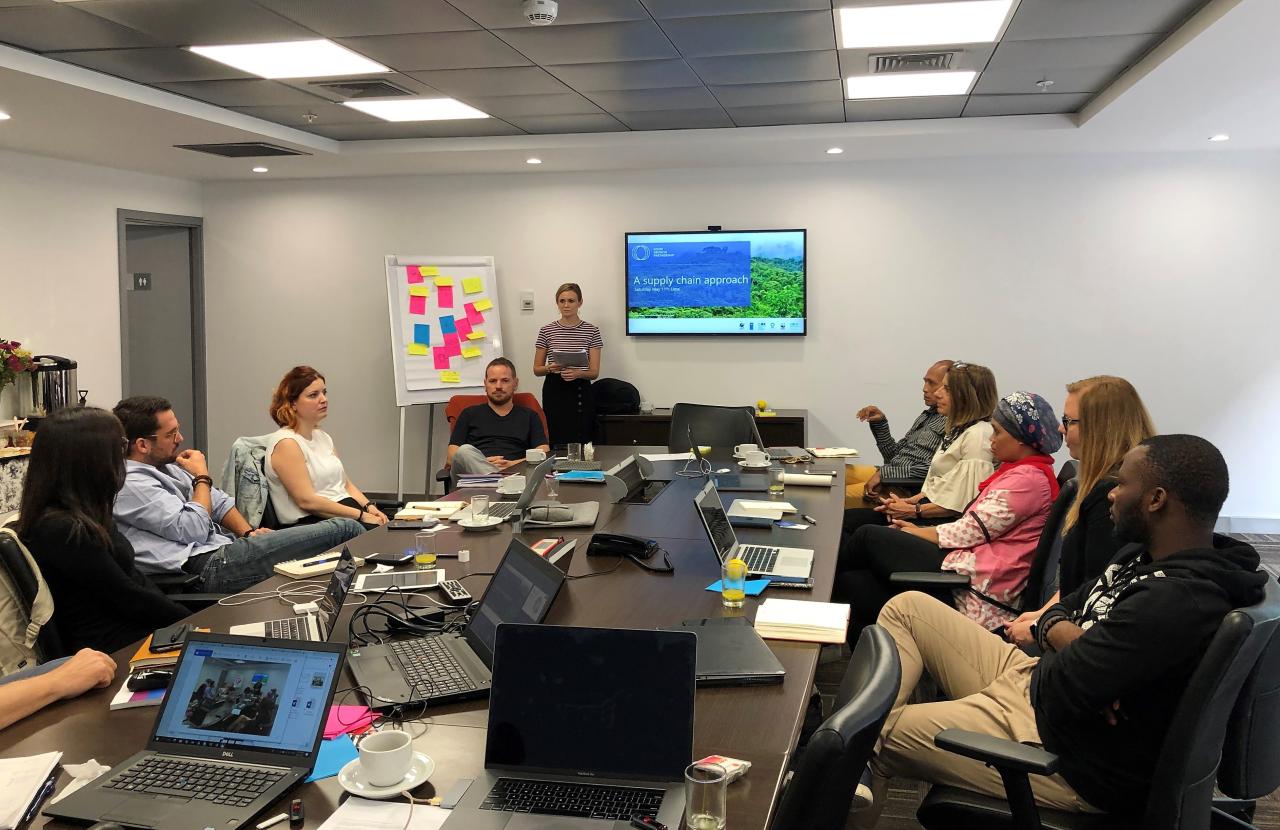 Workshop session in Lima
